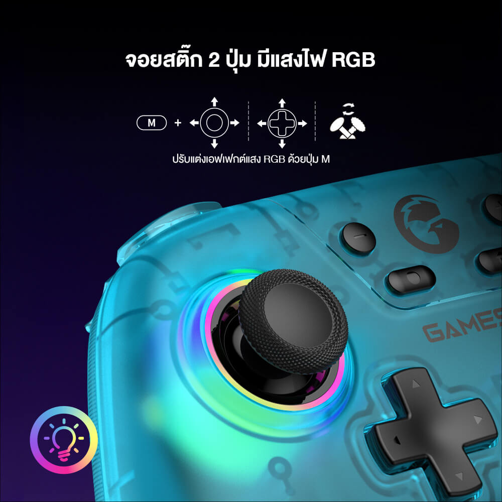 จอยเกมไร้สาย GAMESIR NOVA - NEON TEAL